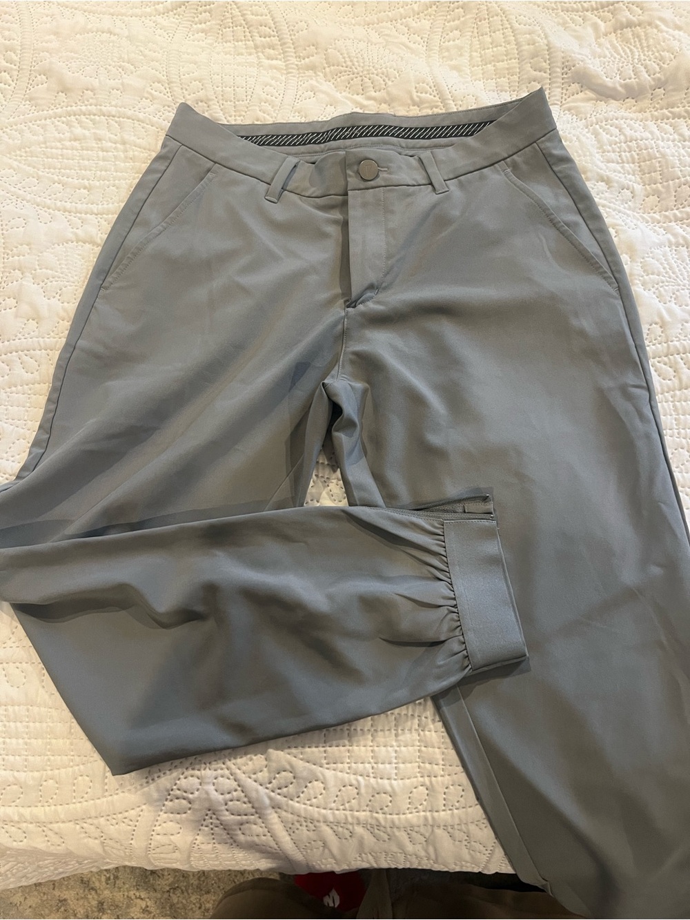 Primo Men's Gray golf pants- Classic Tailored Fit
